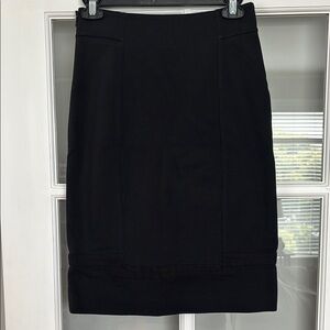 Diane Von Furstenberg Black Pencil Skirt